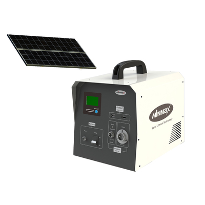 Centrale portative avec le système solaire de stockage de puissance de C.C 60Ah de la charge Lifepo4 1000Wh 12.8V pour la puissance de secours à la maison