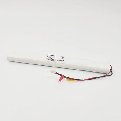 Batterie Ni-Cd à haute température 9,6V 1100mAh Pour la charge et la décharge légères d'urgence Température -20°C~+70°C