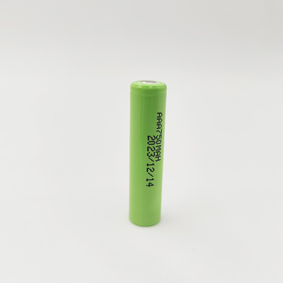 Celle de batterie Ni-MH à haute température, AAA750mAh, température de charge et de décharge -20°C ~ +70°C