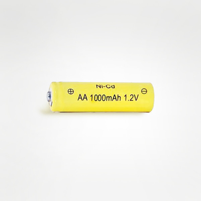 Batterie Ni-Cd à haute température1.2V 1000mAh Charge et décharge Température -20°C~+70°C