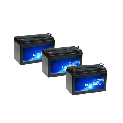 stockage rechargeable IFR 26650 de paquet de la batterie LiFePO4 de rechange de la batterie au plomb 100Ah